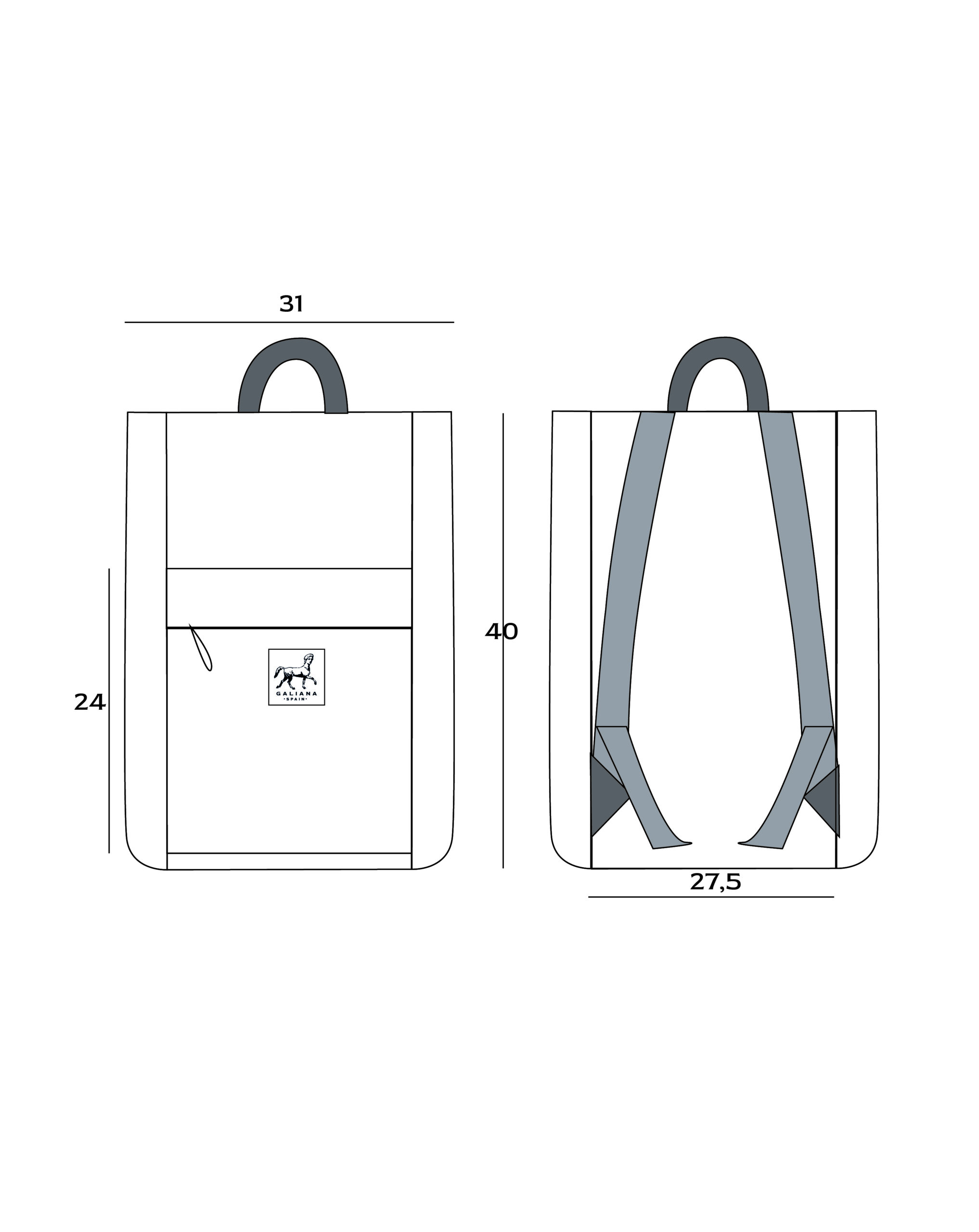 Mochila pequeña Romaza - Imagen 7